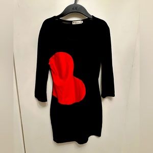 Valentines Day Red Heart Dress